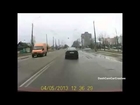 Car Repeatedly Hit By Other Cars And Near Death Hit And Run