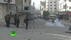 Clashes in West Bank between Palestinian youths and IDF