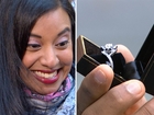 She said yes! Plaza proposal surprises woman