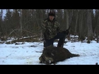 Russian Boar - Michigan Hunter Slays Russian Boar