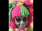 **Inspired** Princess Saffron LaLaLoopsy Cosplay Makeup Tutorial with my Daughter