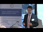 Level 3 Advanced Apprenticeship in Legal Services Launch - Nick Read, Legal Apprentice