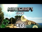 Let's Play Minecraft Survival Co-op Part 34 - FINALLY! Go Into The Nether