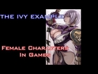 Overusing The Ivy Example - Female Characters In Games