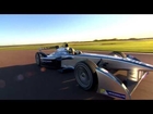 Formula E Car - Test Debut