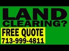Land Clearing & Hydro Ax Mulching Services Houston TX