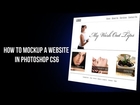 How to mockup a website in Photoshop CS6