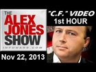 The Alex Jones Show(1st HOUR-VIDEO Commercial Free) Friday November 22 2013: JFK 50th in Dallas