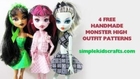 How to design clothing for your Monster High Doll