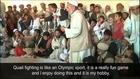 Quail fighting is a big money sport in Afghanistan - video