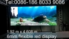 FLEX! Flexible LED Screen with Flexiblity LED Display flexible.led.display.screen@gmail.com
