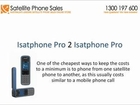 Isatphone pro call costs to the satellite phone explained