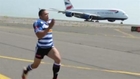 ¿Quién corre más, un hombre o un A380 despegando?
